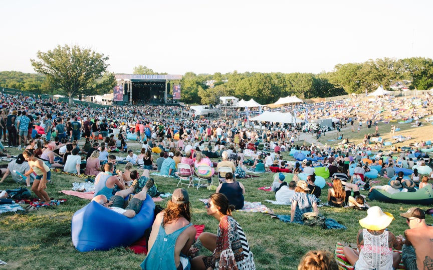 Avenue Of The Saints Amphitheater And Events Center in Saint Charles, Iowa.