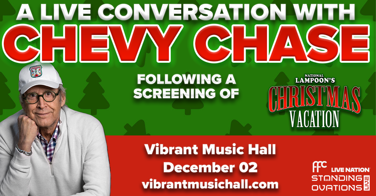 More Info for A Conversation w/ Chevy Chase + National Lampoon's Christmas Vacation