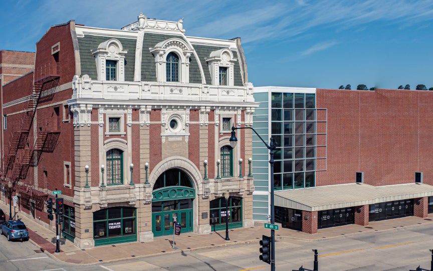 Five Flags Center in Dubuque, Iowa.