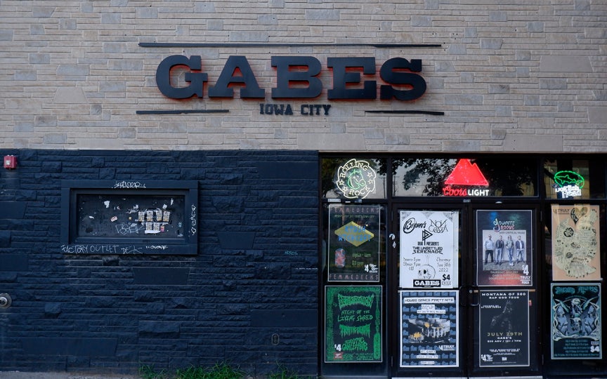 Gabe's in Iowa City, Iowa.