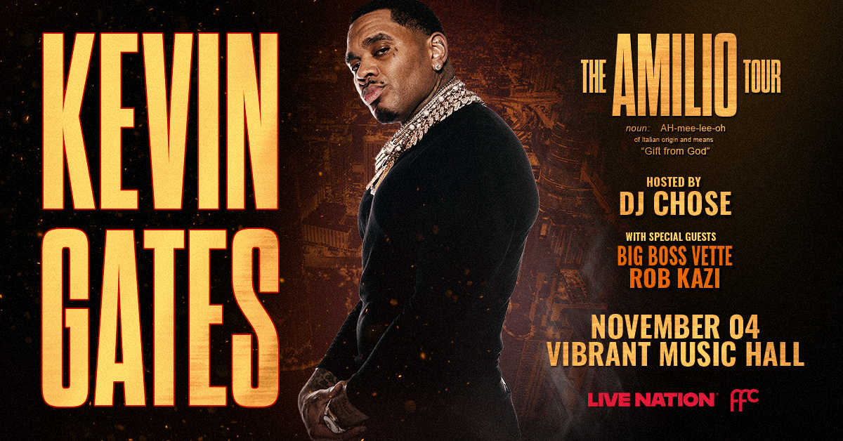 Kevin Gates - The Amilio Tour