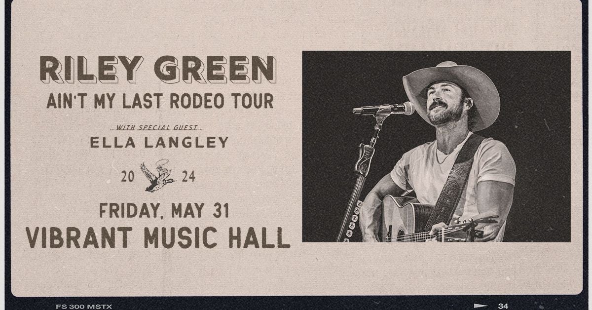 Riley Green: Ain't My Last Rodeo Tour