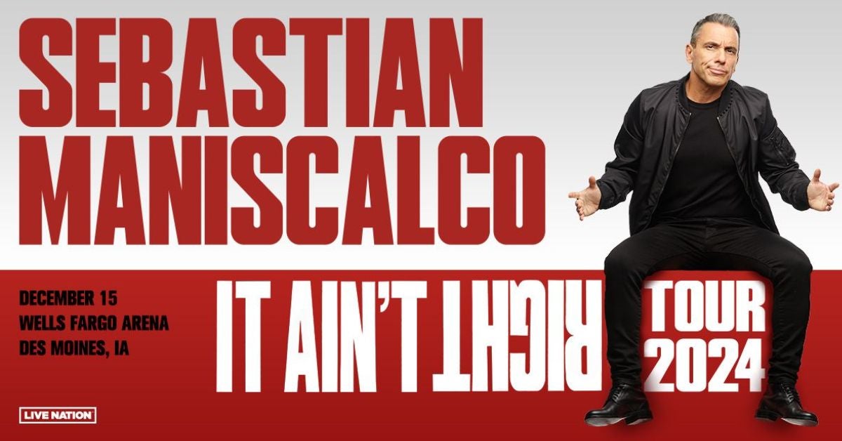 Sebastian Maniscalco - It Ain't Right Tour