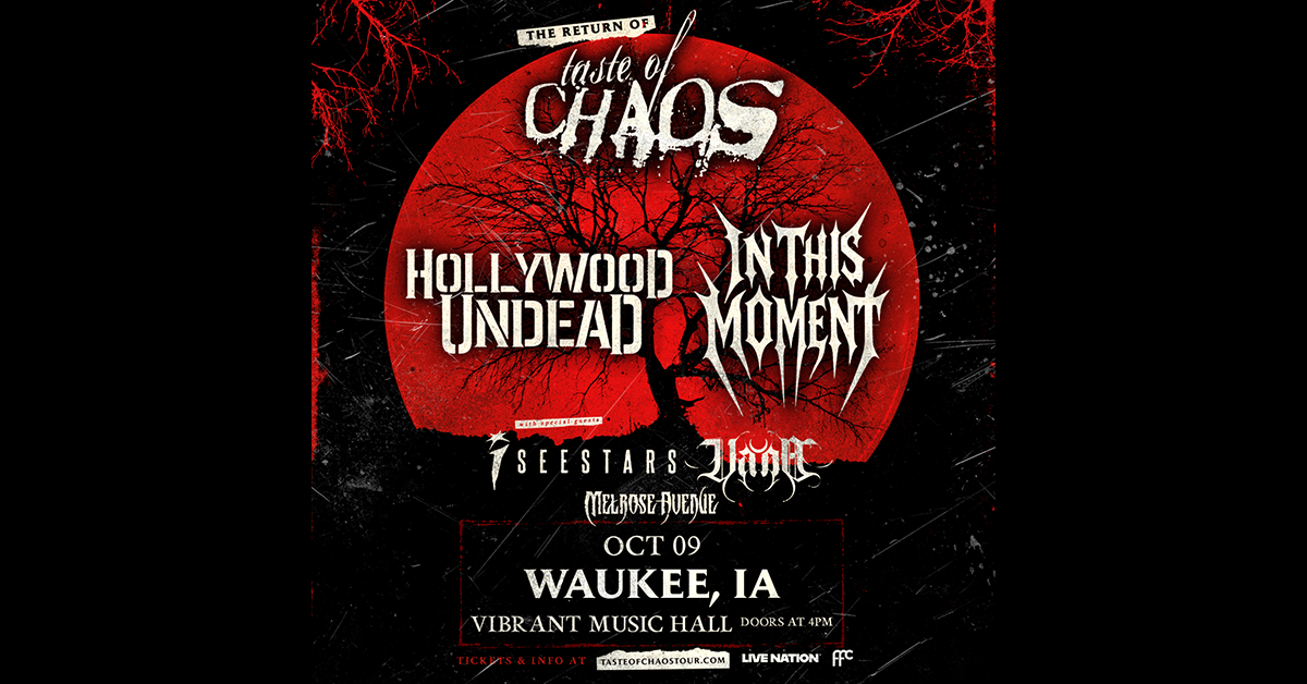 Taste Of Chaos: Hollywood Undead and In This Moment