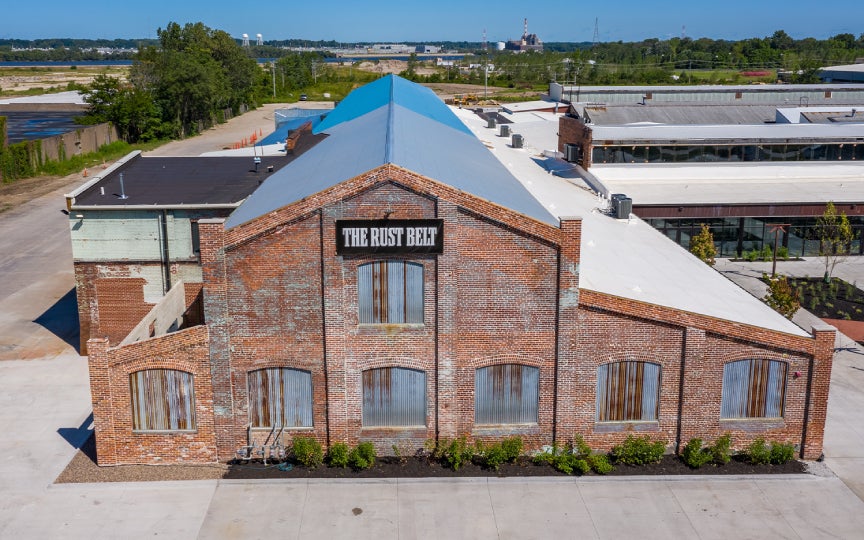 The Rust Belt in East Moline, Illinois.