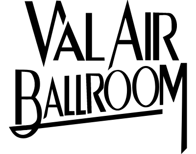 Val Air Ballroom black and white logo
